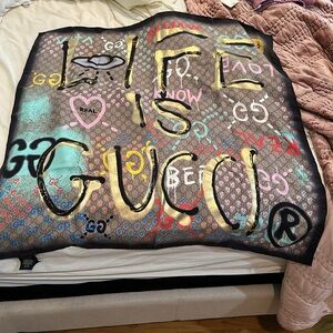 Life is Gucci Scarf
